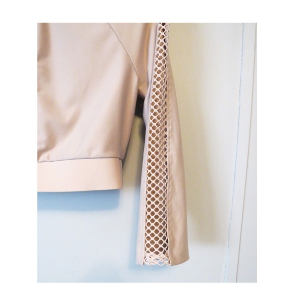 Victoria Sport Victoria Secret Mesh‎ Panel Long Sleeve Cropped Top Medium - Picture 5 of 11